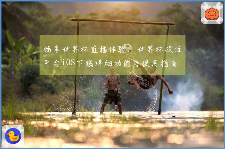 畅享世界杯直播体验：世界杯投注平台iOS下载详细功能与使用指南